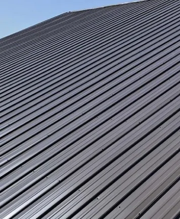 Metal roofing installation